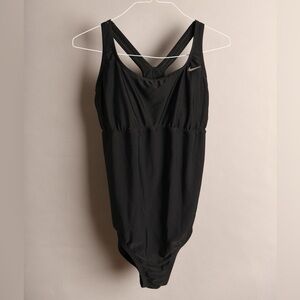 Nike one-piece black swimsuit cross-back size 1x